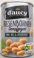 Riesenbohnen dampfgegart