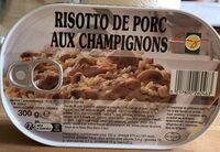 Risotto de porc aux champignons