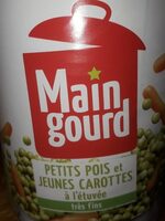 Petit pois et jeunes carottes