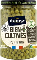 Petits pois HVE Bien cultivés d'aucy 250g