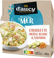 Cassolette merlu saumon
