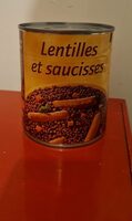 Saucisse lentille