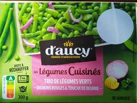Trio de légumes verts