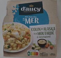 Colin.d"Alaska à la moutarde et conchogliette