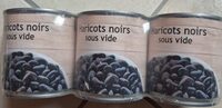 Haricots noirs sous vide