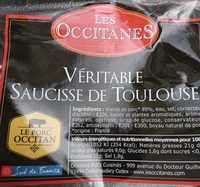Véritable saucisse de Toulouse