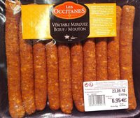 Véritable merguez boeuf/mouton