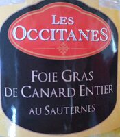 Foie gras de canard entier au sauternes