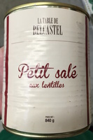 Petit salé aux lentilles
