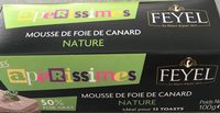 Mousse de foie de canard nature
