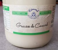 Graisse de canard