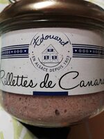 Édouard rillettes de canard
