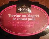 Terrine au magret de canard fumé