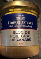 Bloc de foie gras canard