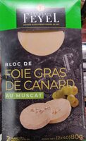 Bloc de foie gras de canard au muscat