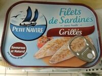 Filets de Sardines (Grillés)