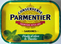 Sardines (Huile d'olive & Basilic)