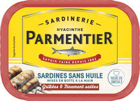 Sardines Sans Huile Grillées & Finement Salées