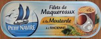Filets de Maquereaux à la Moutarde à l'Ancienne