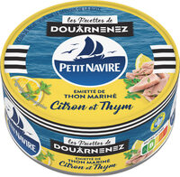 Emietté de Thon le mariné Citron & Thym