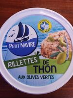 Rillettes de thon aux olives vertevertem