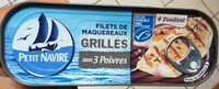 Filets de Maquereaux  Grillé aux 3 Poivres