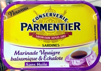 Sardines (Marinade Vinaigre balsamique & Échalote, Sans Huile)