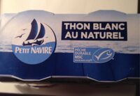 Le Thon blanc au naturel  Petit Navire