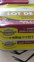 Sardines Huile d'olive et piment