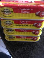 Sardines tomate Parmentier