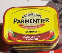 Sardine huile d'olives et piment