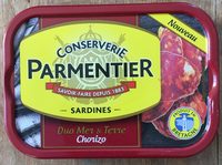 Sardine duo mer & terre Chorizo