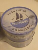Thon entier au naturel