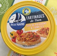 Tartinades de thon duo de poivrons et tomates