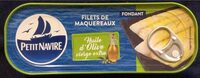 Filets de maquereaux Huile d'Olive Vierge Extra