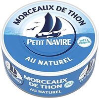 Morceaux de Thon au Naturel