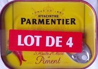 Sardines à l'huile d'olive et piment