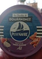 Émiettés de thon marine à l ail