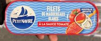 Filet de maquereaux à la sauce tomate