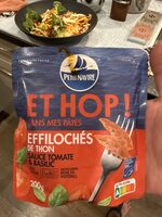 Et Hop! Effilochés De Thon Sauce Tomate Et Basilic