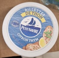 Rillettes de thon citron thym