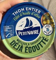 Thon entier filet d’huile d’olive