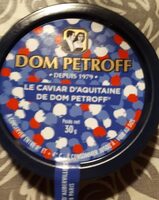 Caviar d Aquitaine Dom Petroff