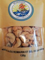 Noix de cajou romarin et sel de guerande