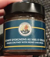 Confie d'oignons au miel et épices