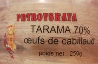 Tarama 70% œufs de cabillaud
