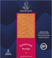 Saumon fumé norvègien 2 tranches