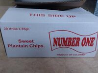 Sweat Plantain Chips.