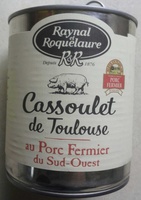 Cassoulet de Toulouse au Porc Fermier du Sud-Ouest