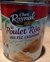 Le Poulet Rôti au Riz Cuisiné